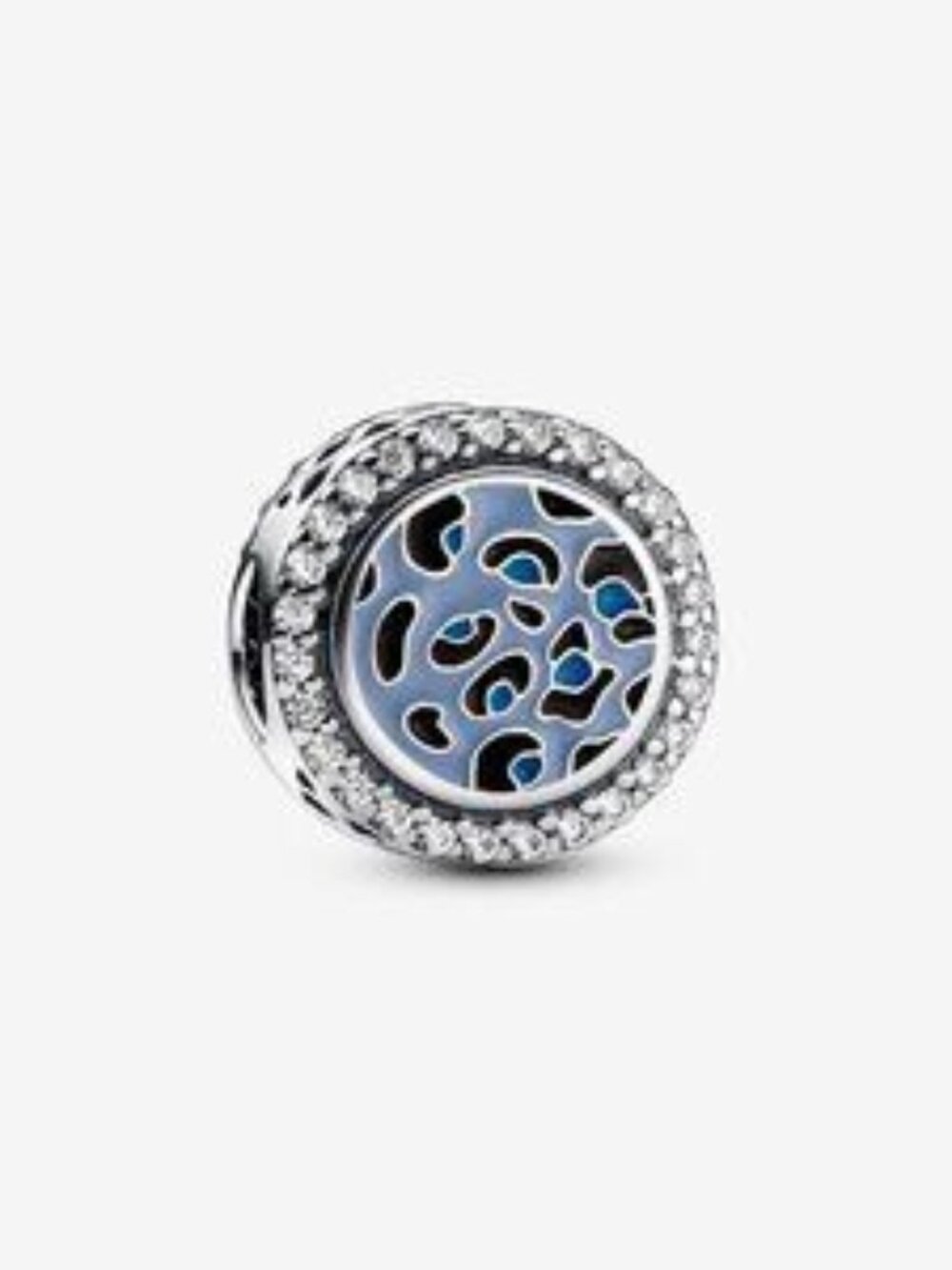 Pandora Blue Leopard Charm